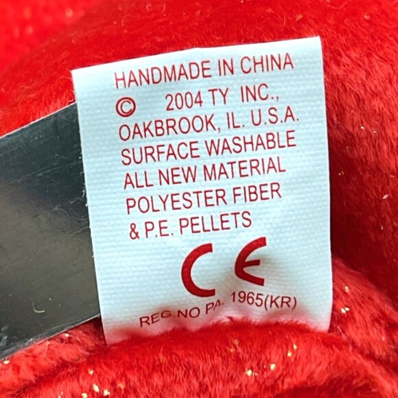 Ty Beanie Baby Christmas Angel Bear Lot of 3 MWMT Gift Love Peace Star Plush - Picture 11 of 16